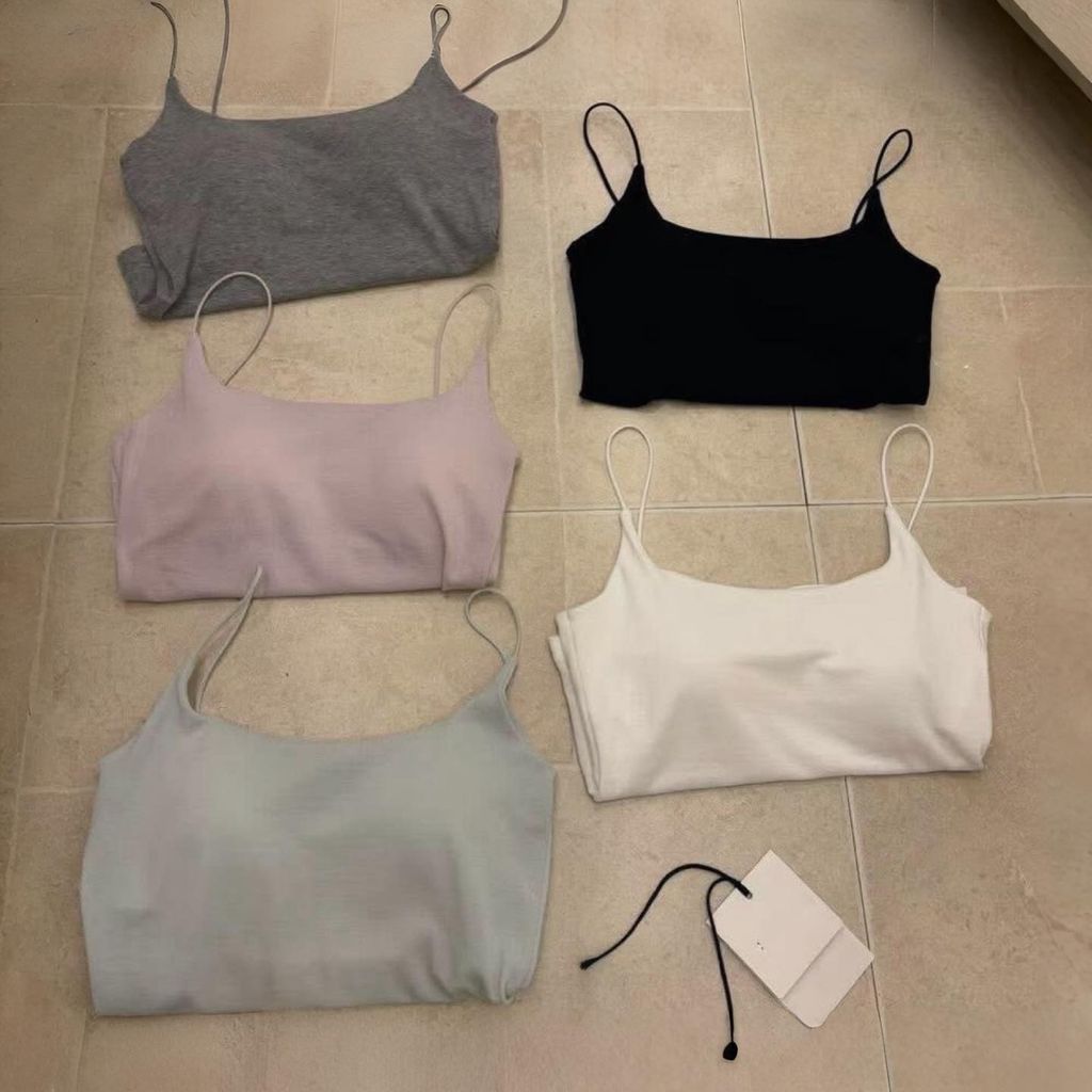 正韓超舒服細肩帶罩杯背心上衣$590 (2)