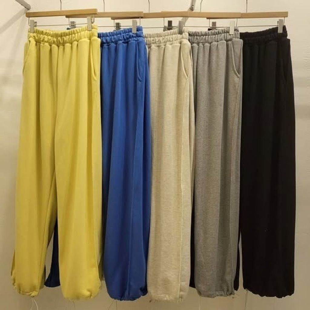 正韓車線運動休閒棉褲 $1080 (1)