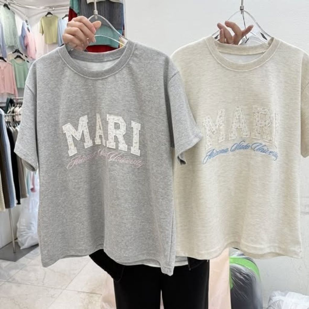 正清新MARI字母休閒上衣 $590 (1)