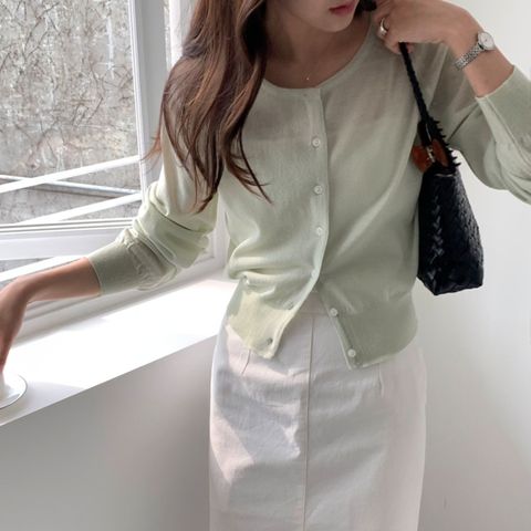 正韓輕透細針織開襟外套-108 (8)