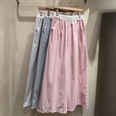 正韓糖果條紋寬鬆直筒褲｜$890 (3)