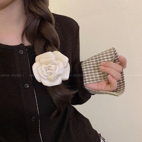 正韓質感花朵🌺髮圈 ｜$100