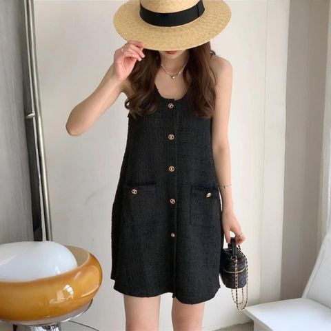 正韓質感小香風背心洋裝 🌟 $890 (1)