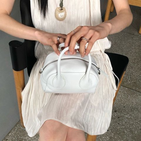 正韓真牛皮迷你波士頓包-218 (1)