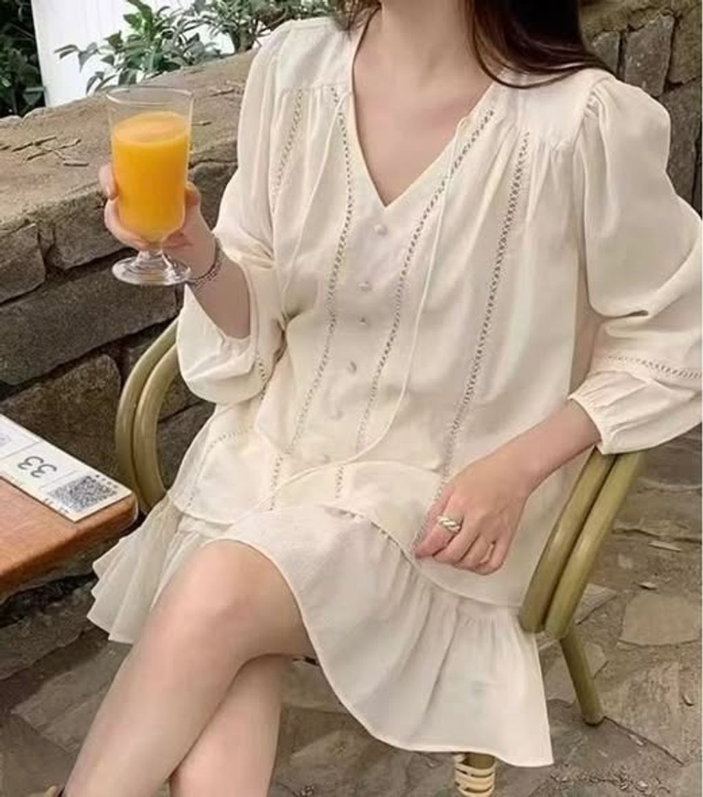 正韓V領清新休閒套裝 $980