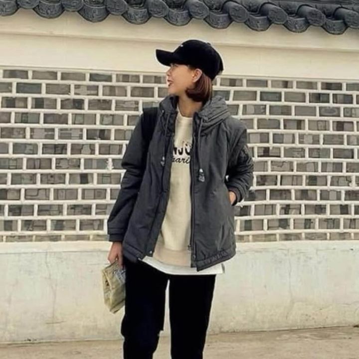 高領抽繩防風外套-298 (6)