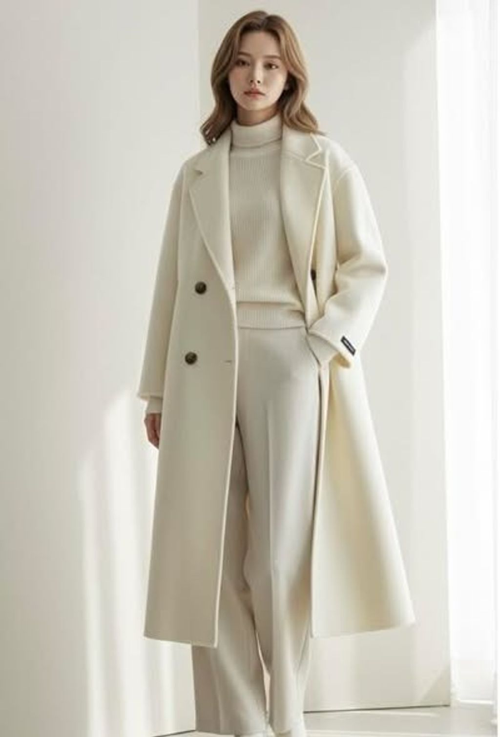 正韓翻領羊絨大衣-198 (3)