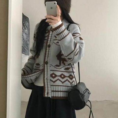 正韓俏麗減齡麋鹿外套-148 (2)