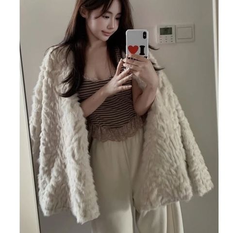 正韓貴氣暖呼呼千金外套-198 (1)