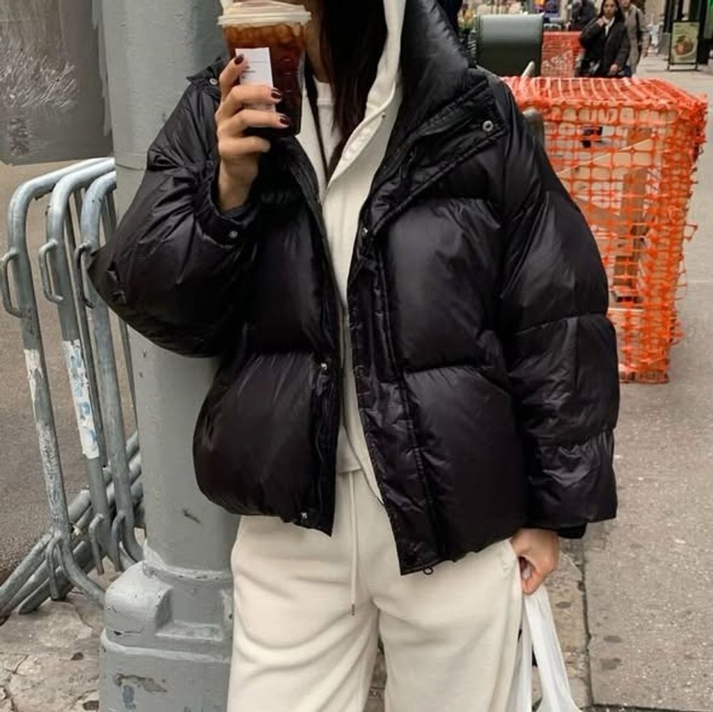 正韓蓬鬆輕量暖呼呼鴨絨外套-398 (4)