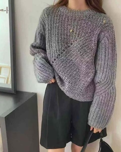 正韓洞洞粗針織上衣 $695 (1)