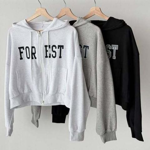 正韓雙拉鍊連帽外套 $1180 (1)