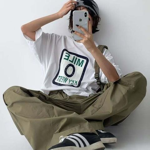 正韓寬鬆版型休閒上衣 $590 (1)