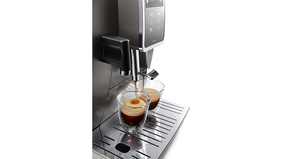 Delonghi Dinamica plus facm ecam370.95.t fully automatic coffee machine twin brewing cycle