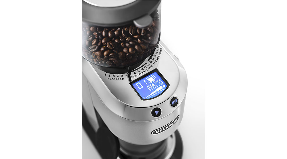 Delonghi dedica style metal pump coffee machine grinder features 5