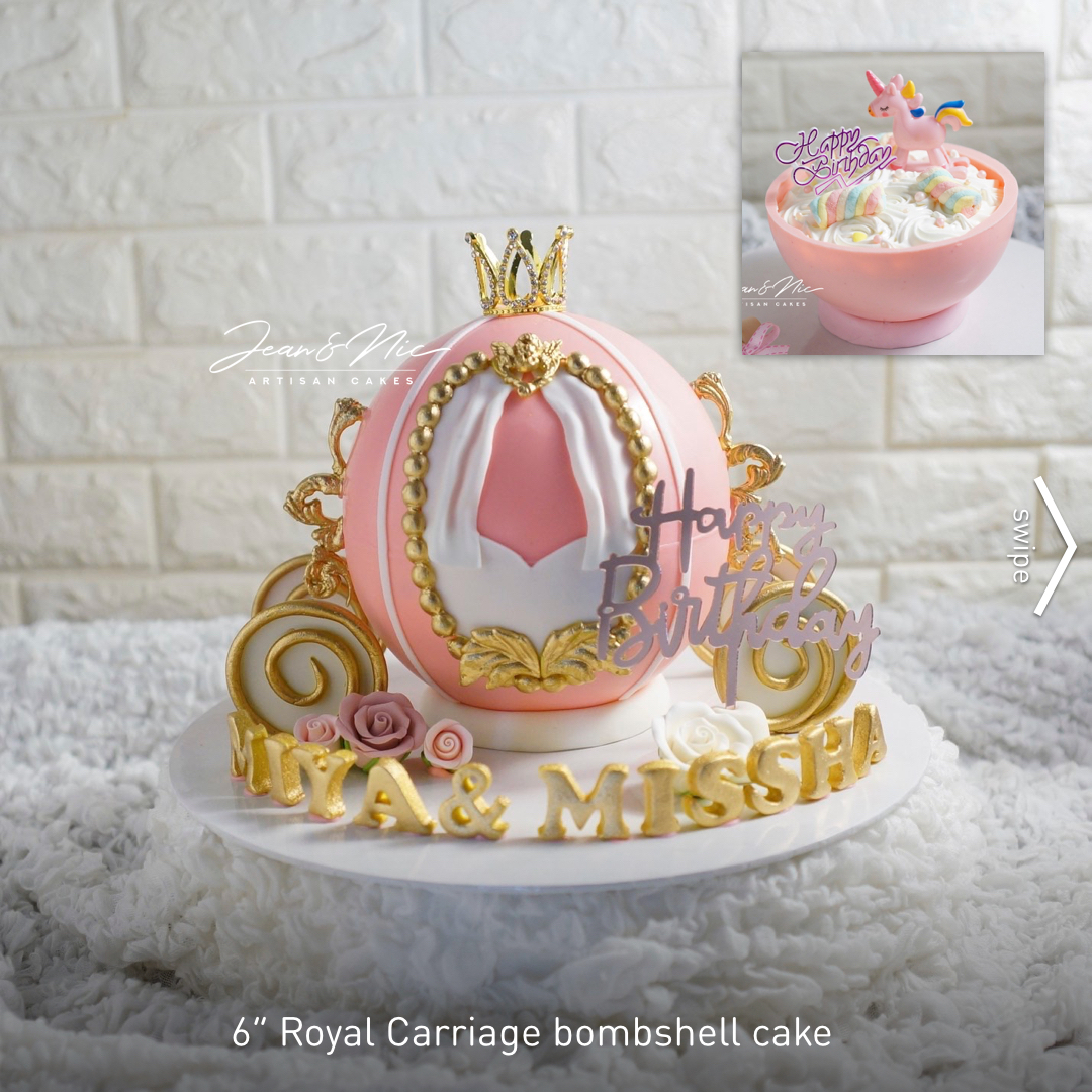 King Charles III Commemorative Coronation Giftware Coronation Carriage Cake  Stand | Louis Potts