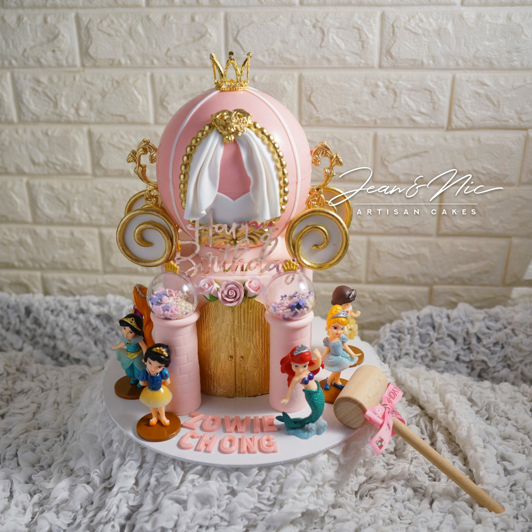 Princess Castle Tower Cake