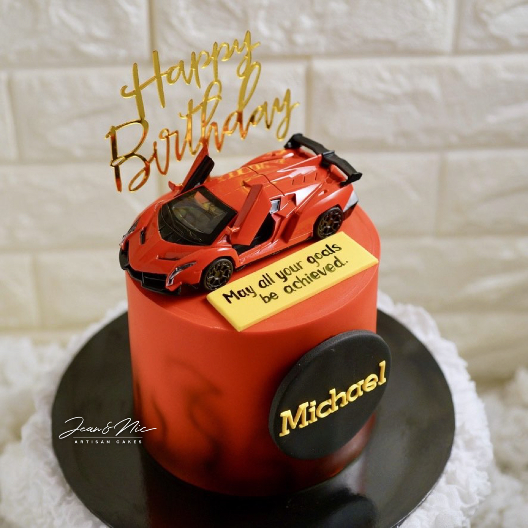 blue car birthday cake | Cars birthday cake, Cars birthday, Birthday cake