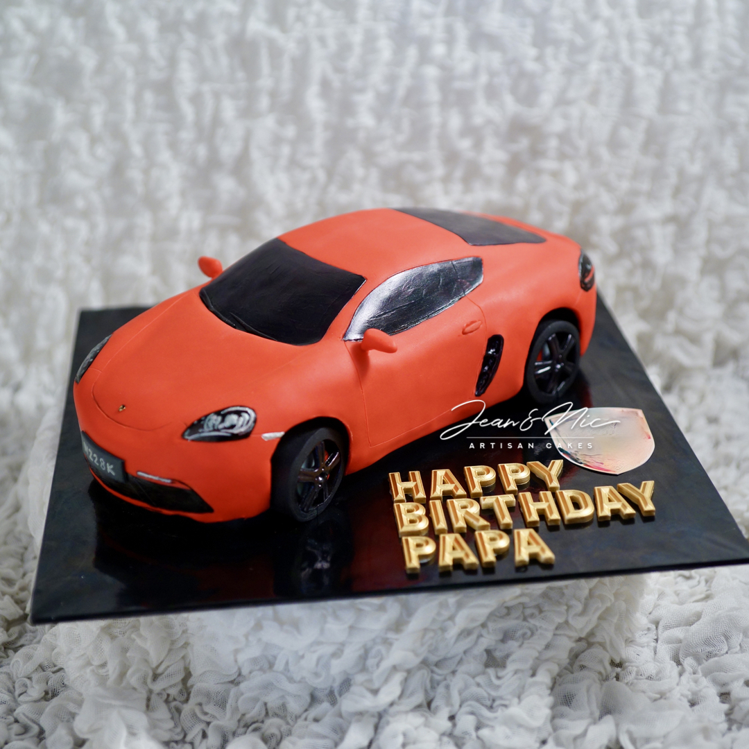 3D Sports Car Cake - 12