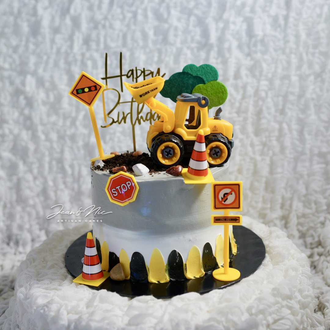 Construction Cake - 1107 – Cakes and Memories Bakeshop