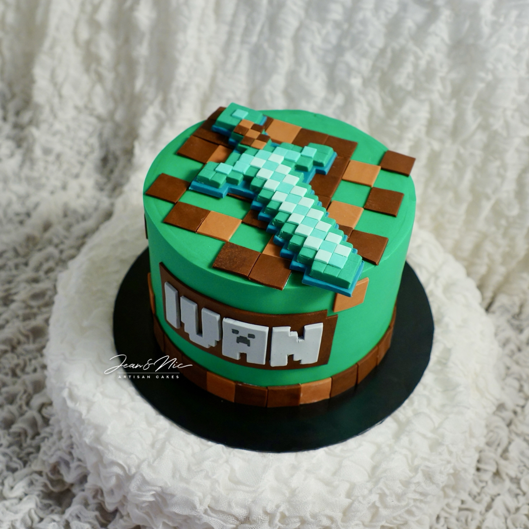 Minecraft Fondant Edible Cake Topper Set - Etsy