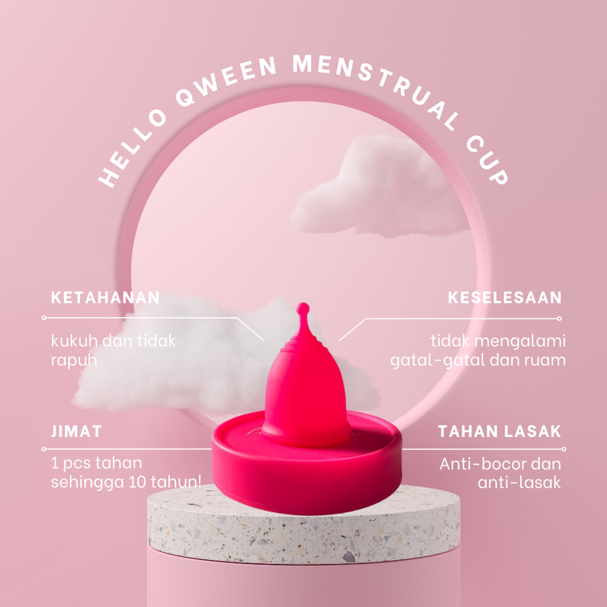 Menstrual cup perlu didih atau sterilize? Mana Yang Lebih Baik?