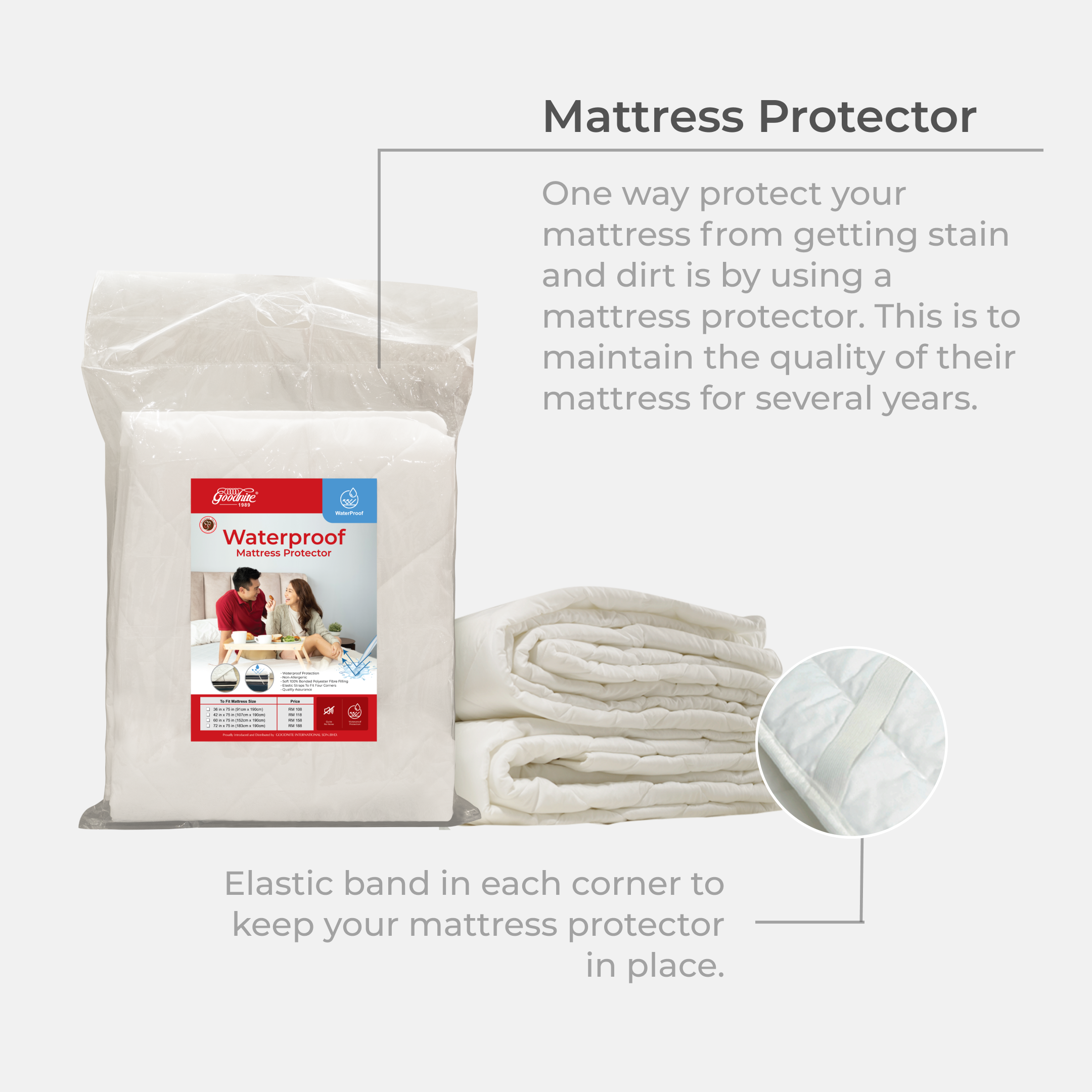 Waterproof Mattress Protector  1