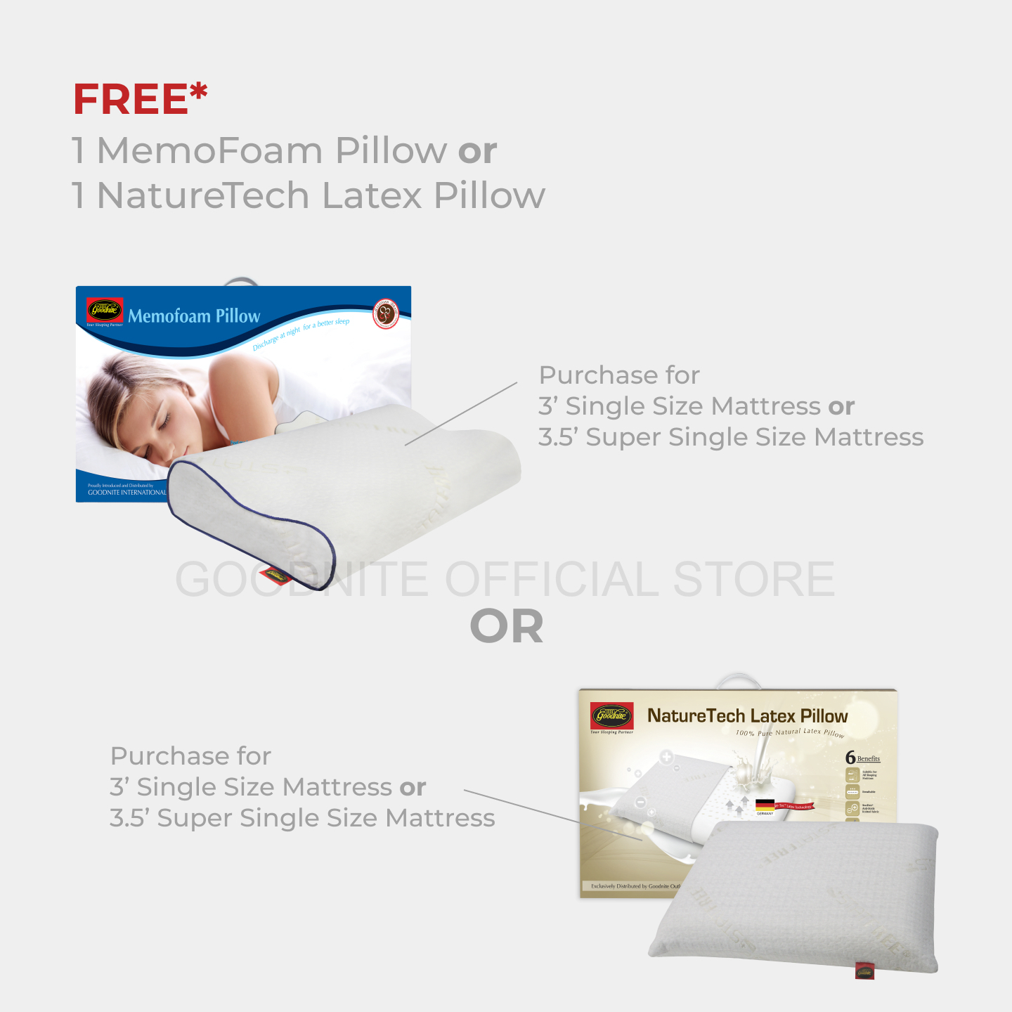 [FreeGift] Memofoam Pillow + NatureTech Latex Pillow.jpg