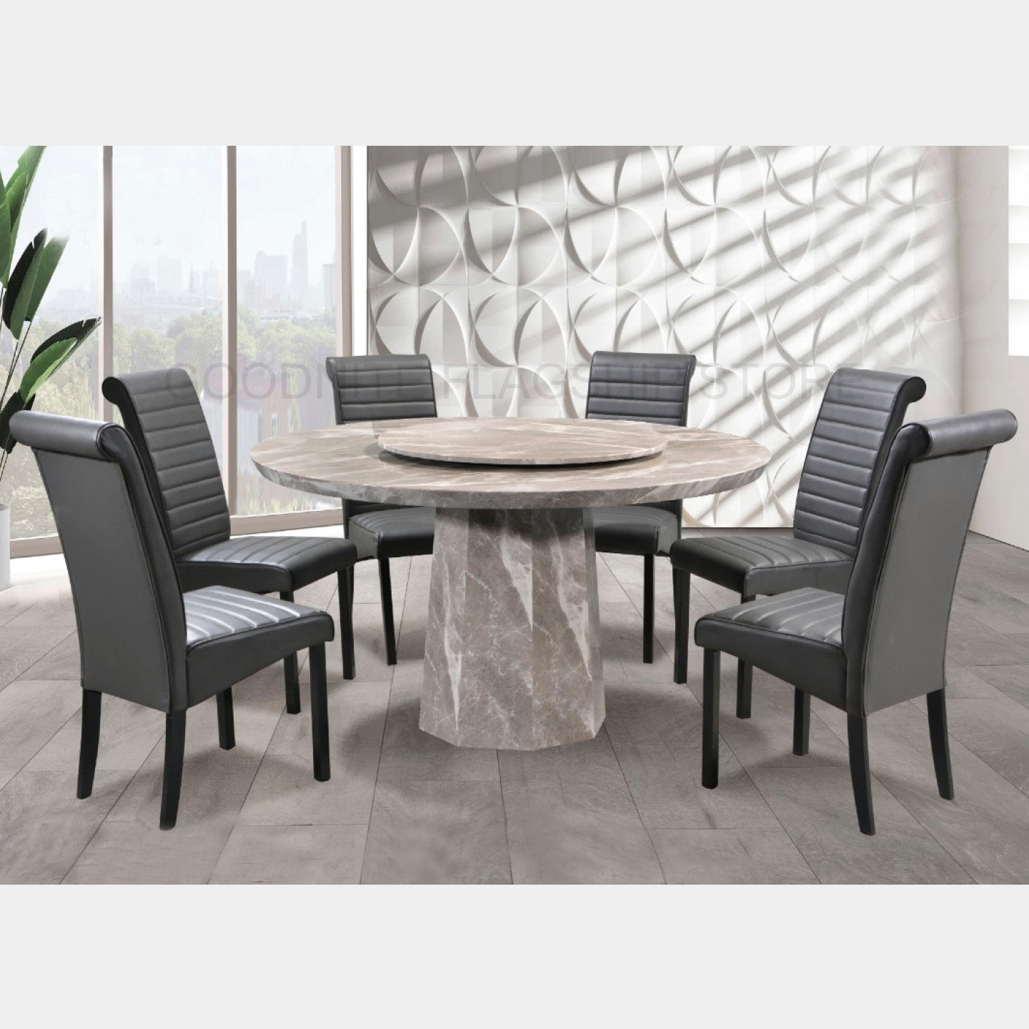 Marble Dining Set - T336+C026  -03.jpg