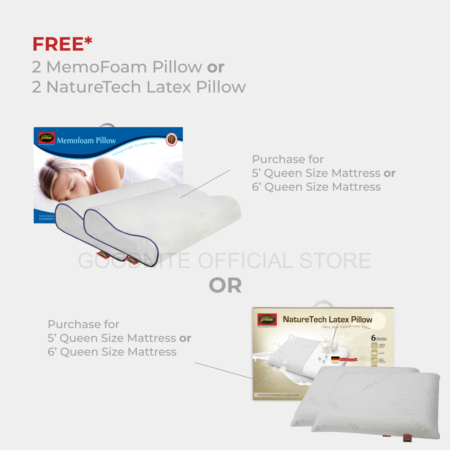 [FreeGift] Memofoam Pillow + NatureTech Latex Pillow 2.jpg