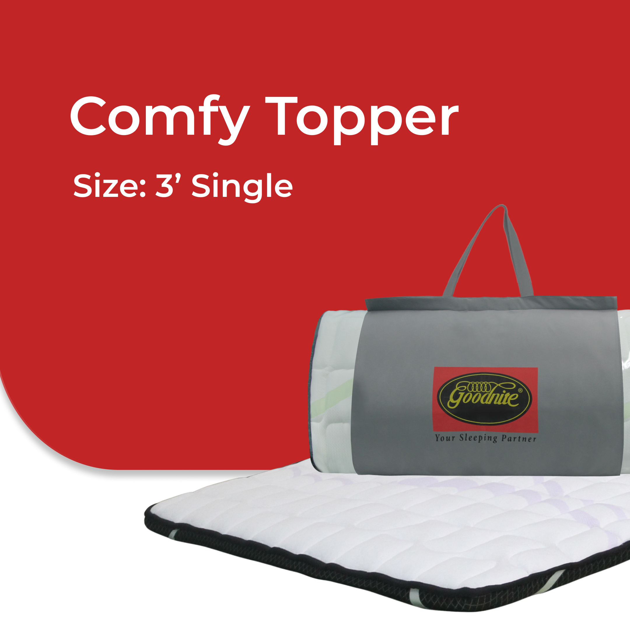 Mosfree Comfy Topper single