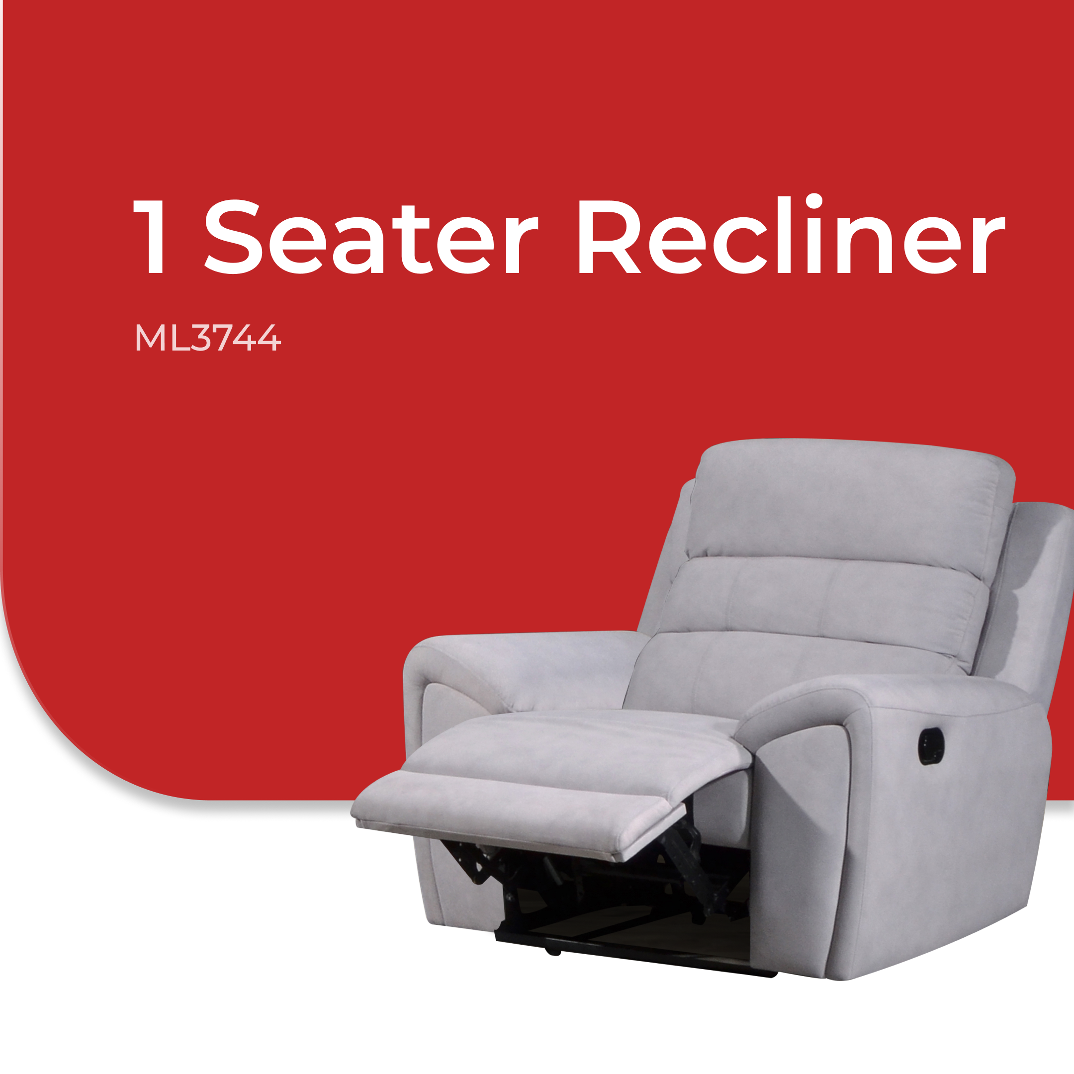 One seater recliner sofa sale