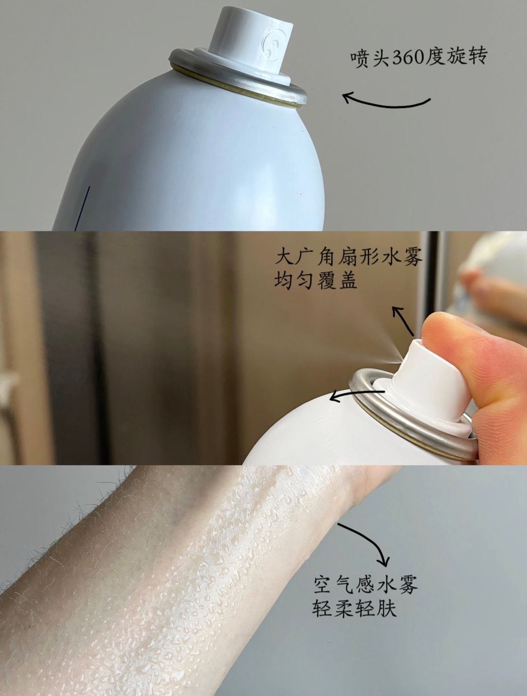 喷头360度旋转