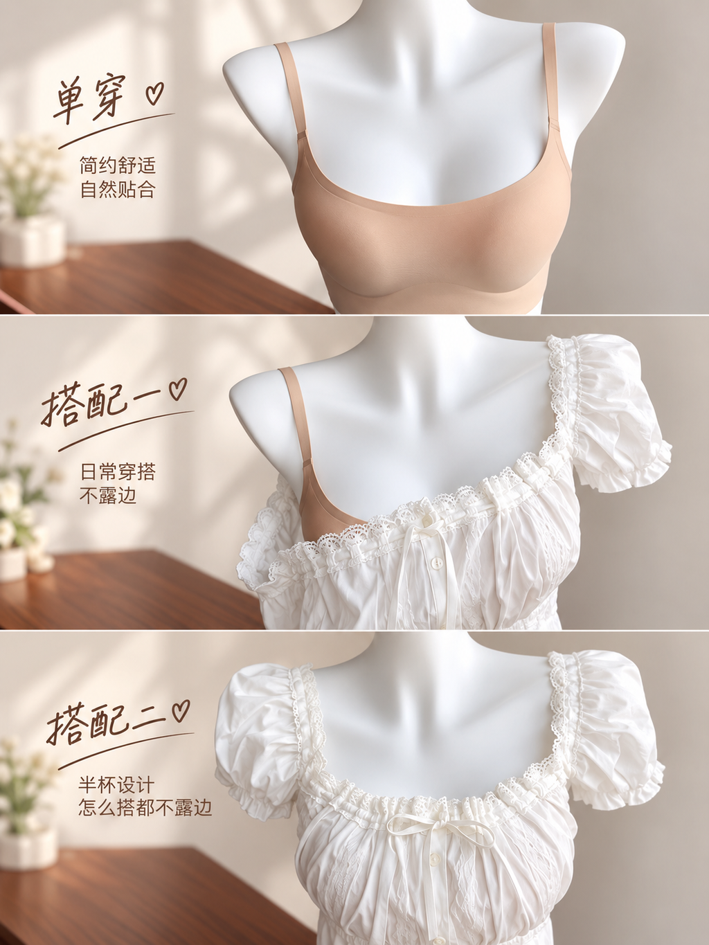 单穿。