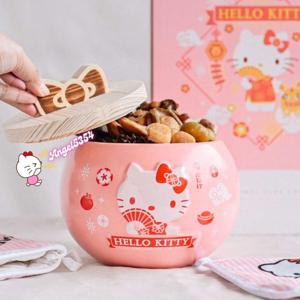 Lao Xie Zhen Sanrio HELLO KITTY Ceramic Food Container Food Bowl