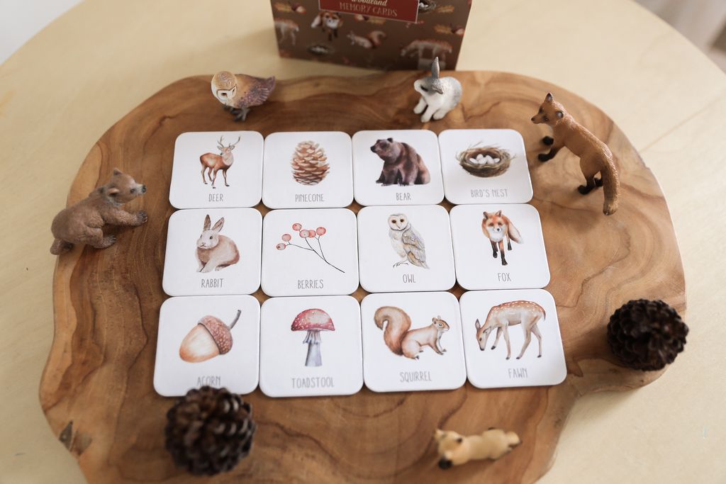 Woodland Memory Card Game-1