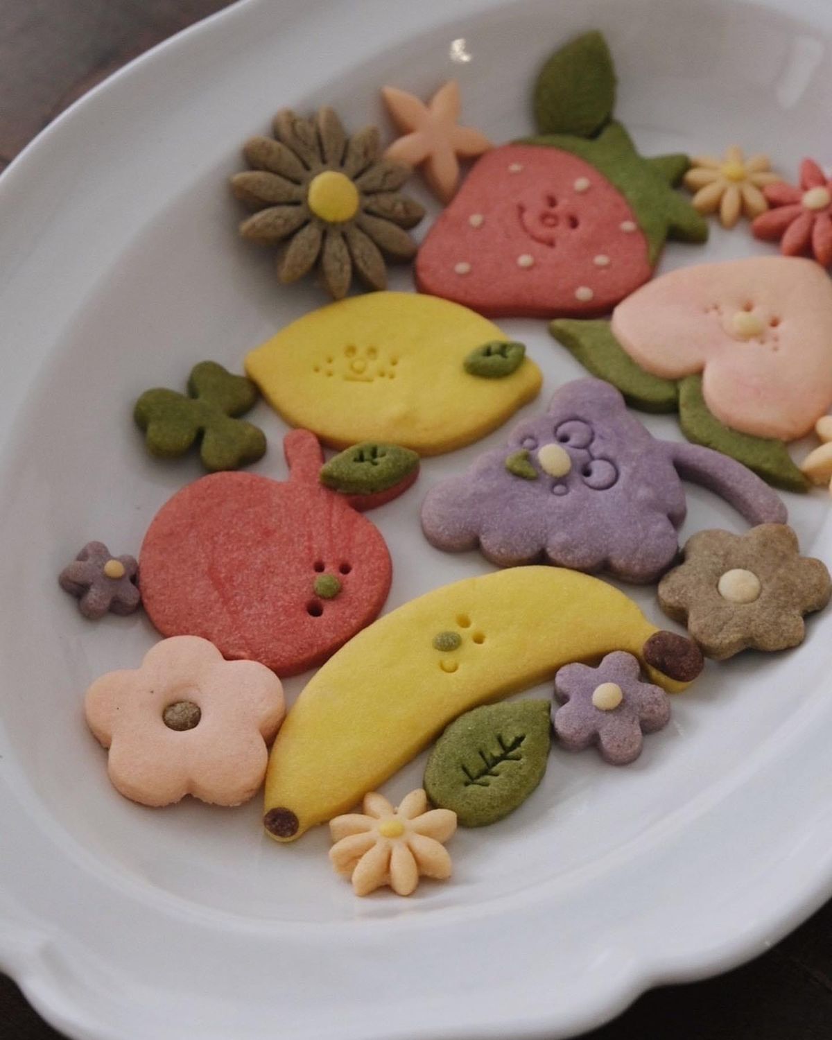 大人的培樂多 edible play-doh 之 SERIES ONE ：花與果 flower & fruit