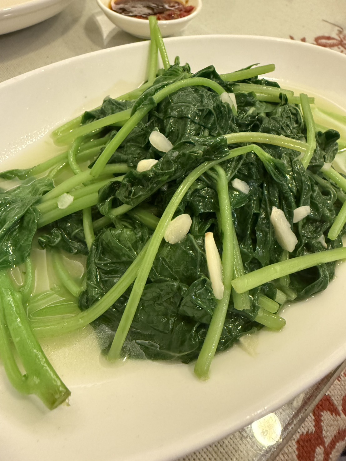 炒地瓜葉_開封餃子館