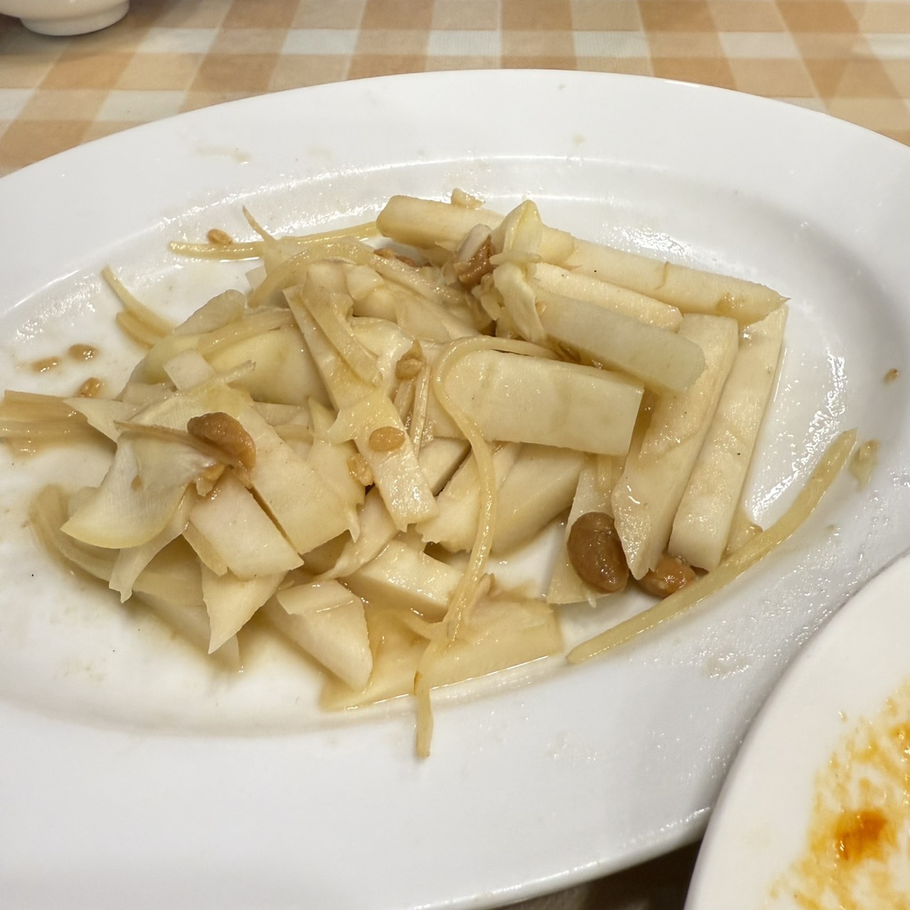 豆瓣炒綠竹筍_鮮來美食小館