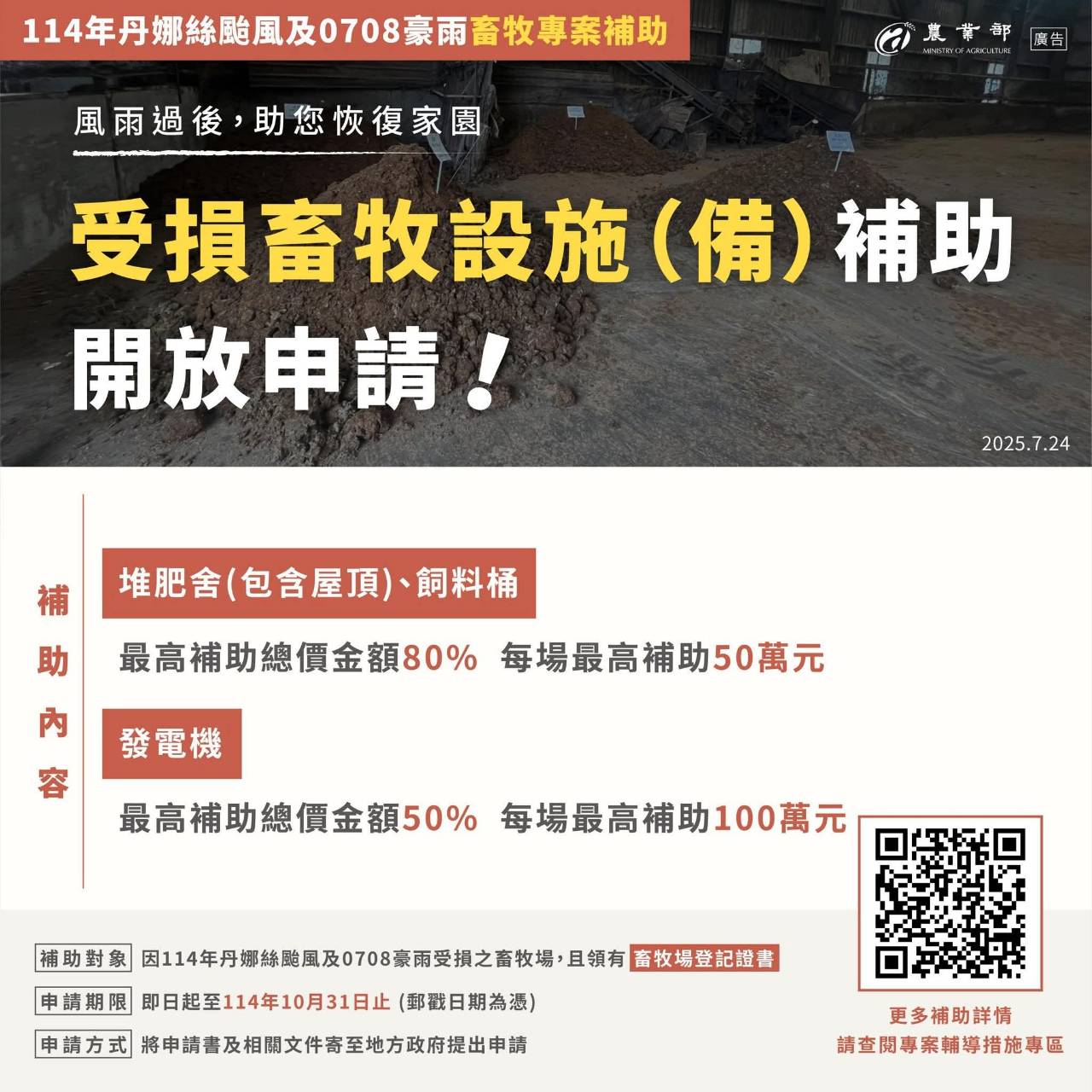 漁畜產業專案輔導_農業部畜牧司及漁業署2