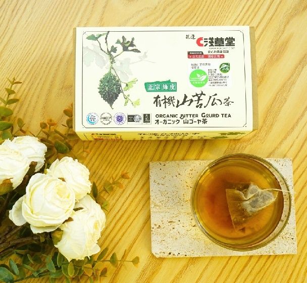 有機山苦瓜茶包_淺草堂1
