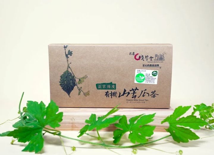 標準有機山苦瓜茶包_淺草堂2