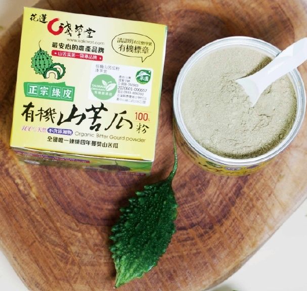 有機山苦瓜粉_淺草堂1