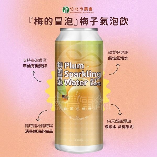 梅子氣泡飲2