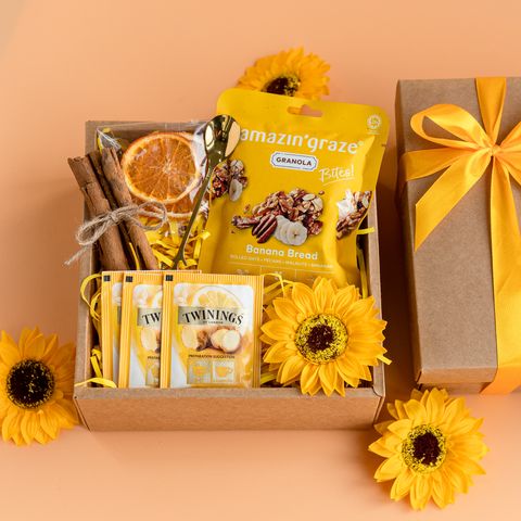 sunflower gift box