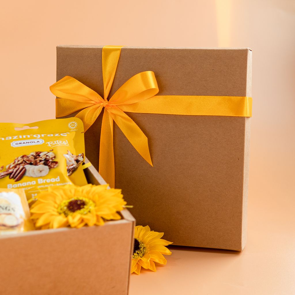 sunflower gift box