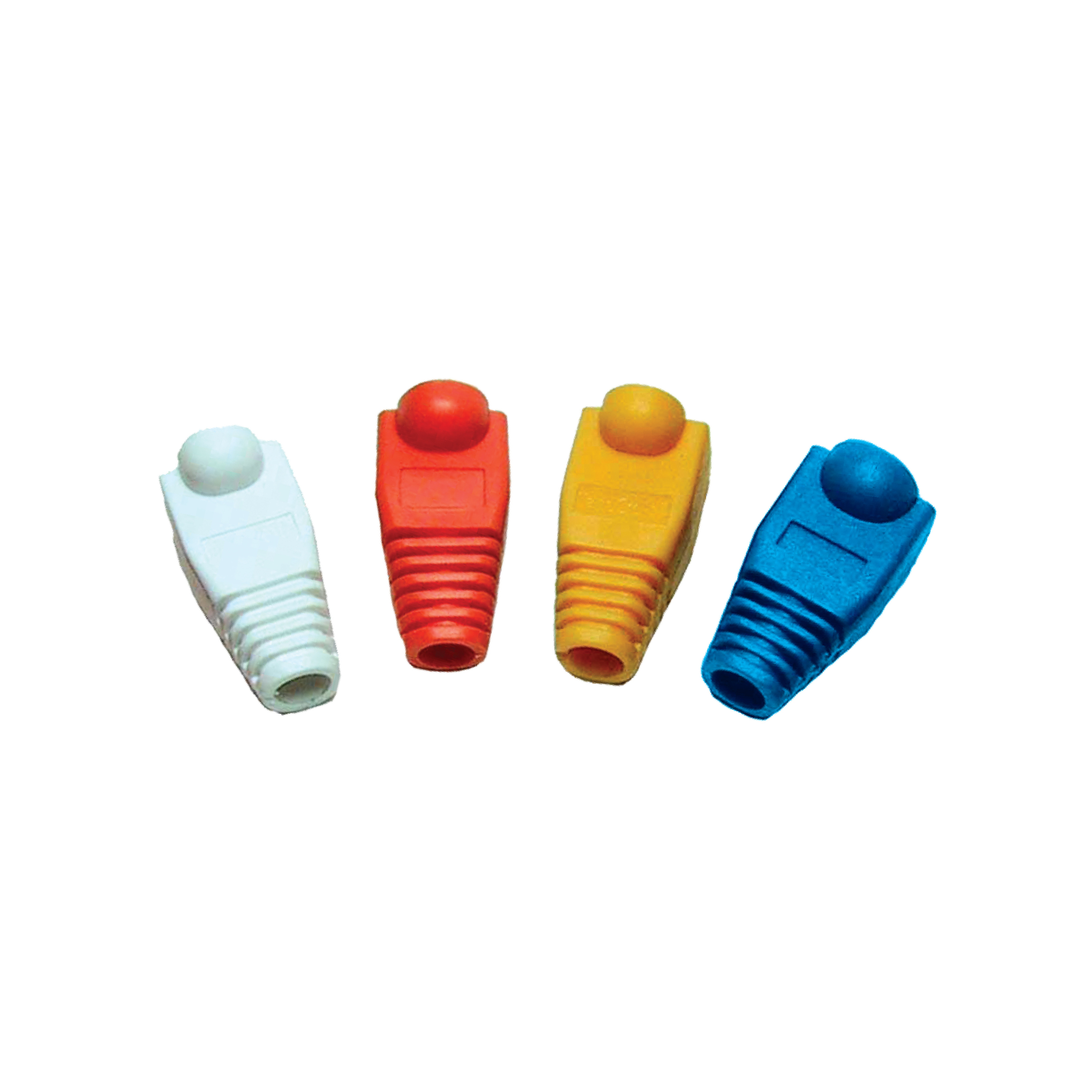 Structured Cabling Solution_Cable Boots_LTSS-BOOT-XX-White Red Yellow Blue.jpg