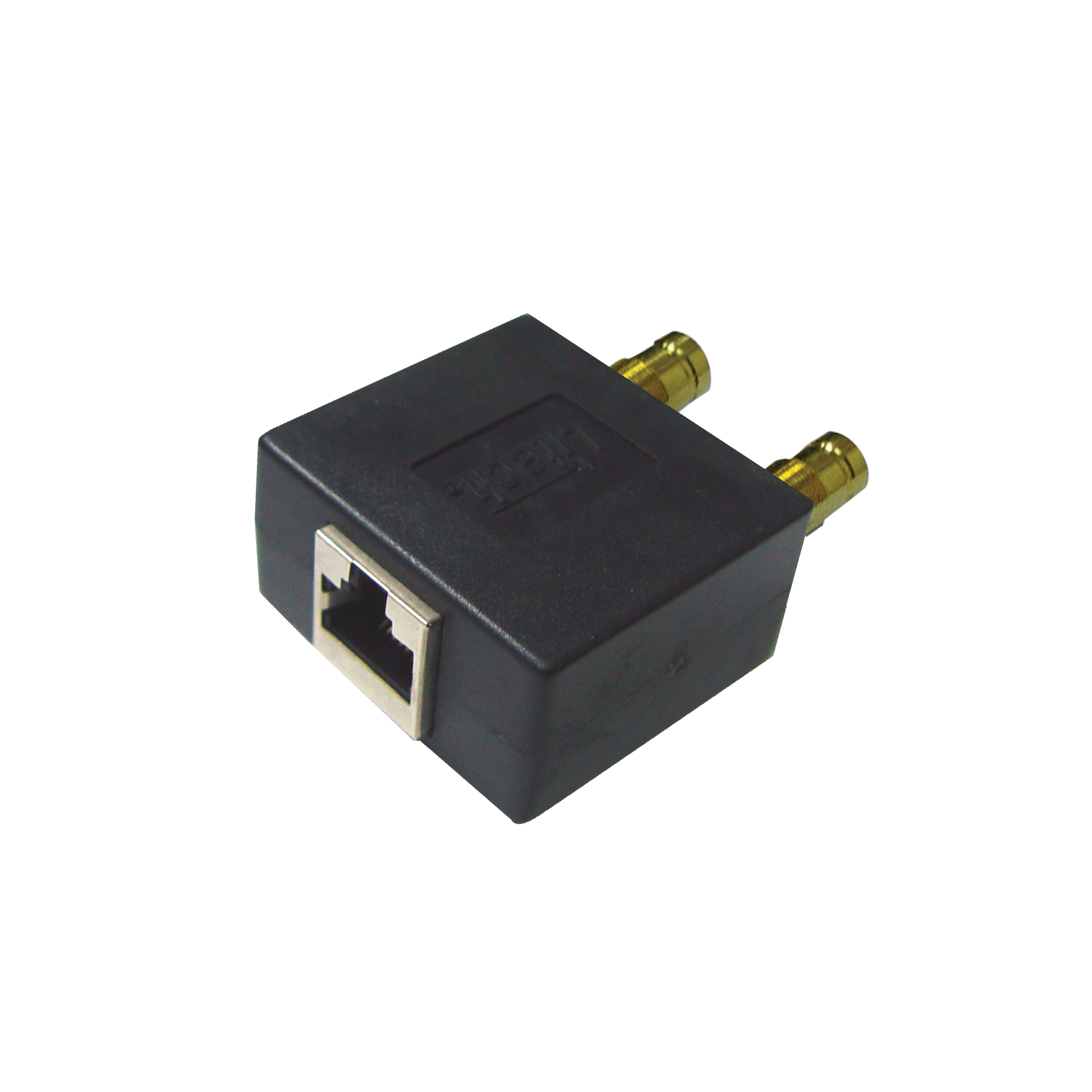 Balun_BNC to RJ45 Balun_Balun Box Panel Mount Double_1.6-5.6 Female to RJ45.JPG