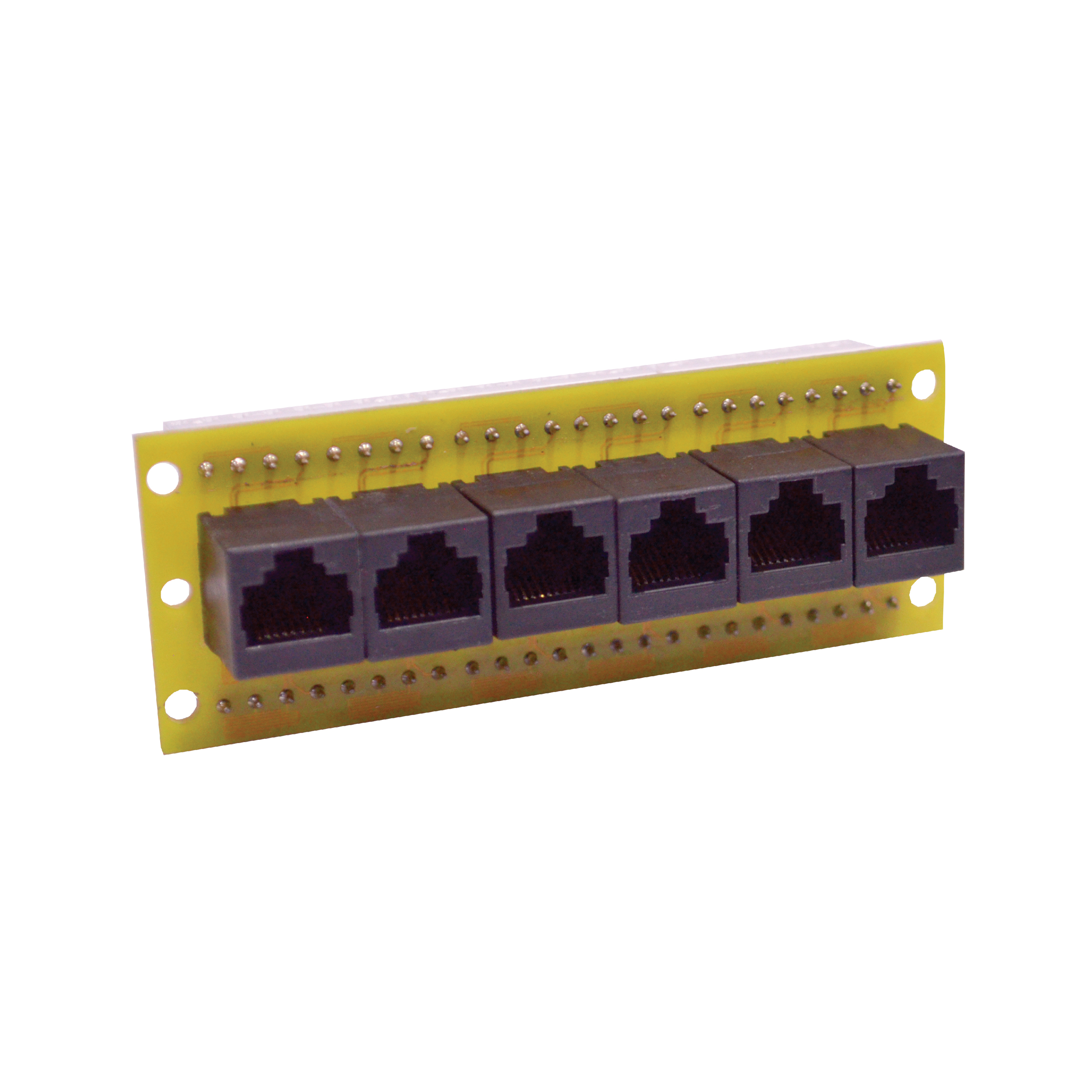 Structured Cabling_panel_19 Patch Panel Cat6 6 Port Without Metal Part.jpg