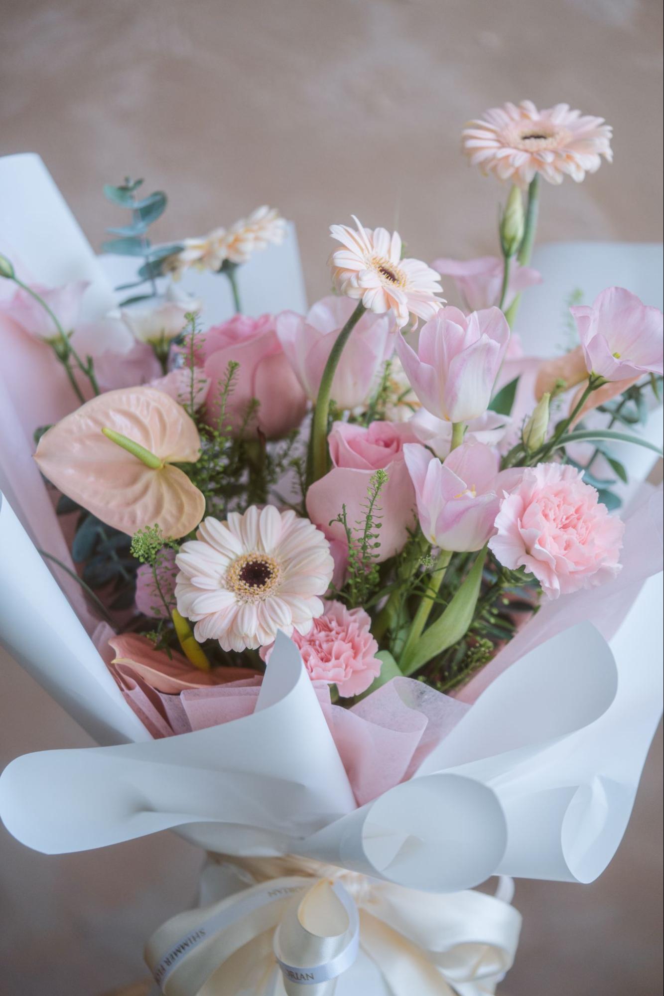 非洲菊畢業花束